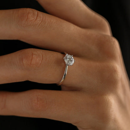Classic Engagement Ring - Promise Ring - Wedding Ring