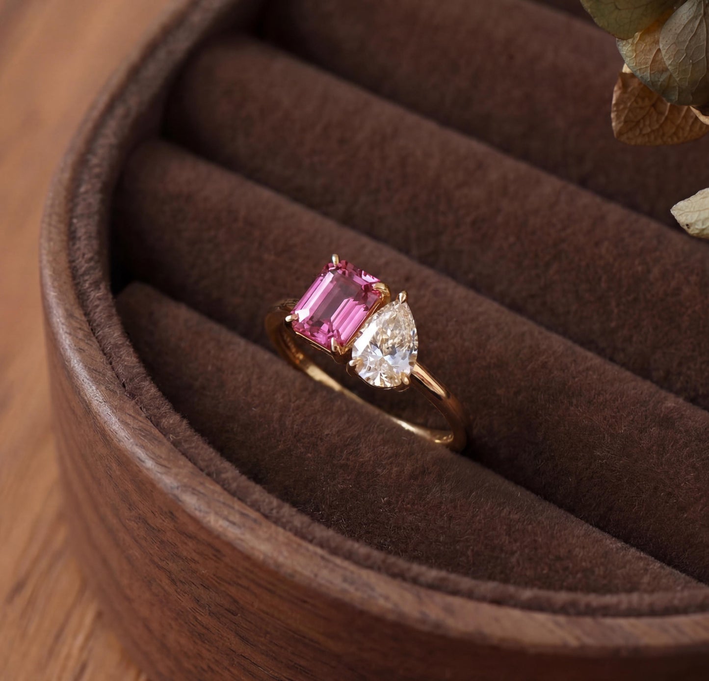 Toi Et Moi Birthstone Ring – Personalized Couple Gift